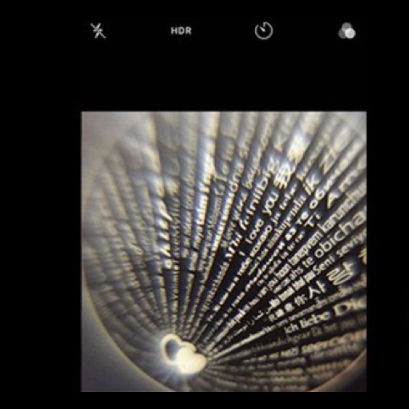 I Love You Necklace Heart Pendant Stone - Picture 5 of 9